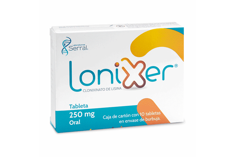 clonixinato de lisina 250mg 10Tab