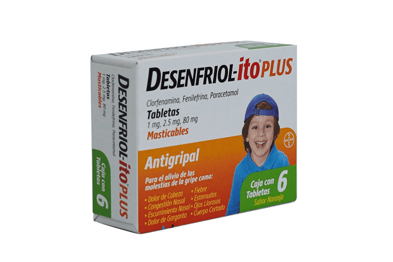 desenfriol-ito plus jr 6 Tab