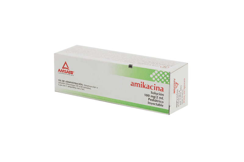 Amikacina 100mg 1amp