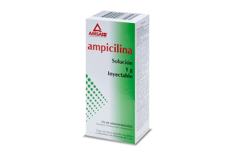 Ampicilina 1gr sol iny