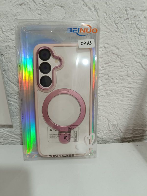 oppo a5  Funda de uso rudo magnetico + mica