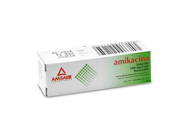 Amikacina 500mg 1amp