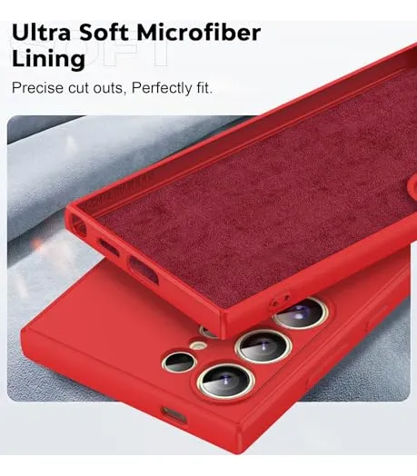 samsung s24 ultra funda de  silicon