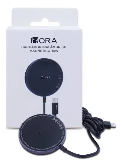cargador inalámbrico gar281 1hora 15w