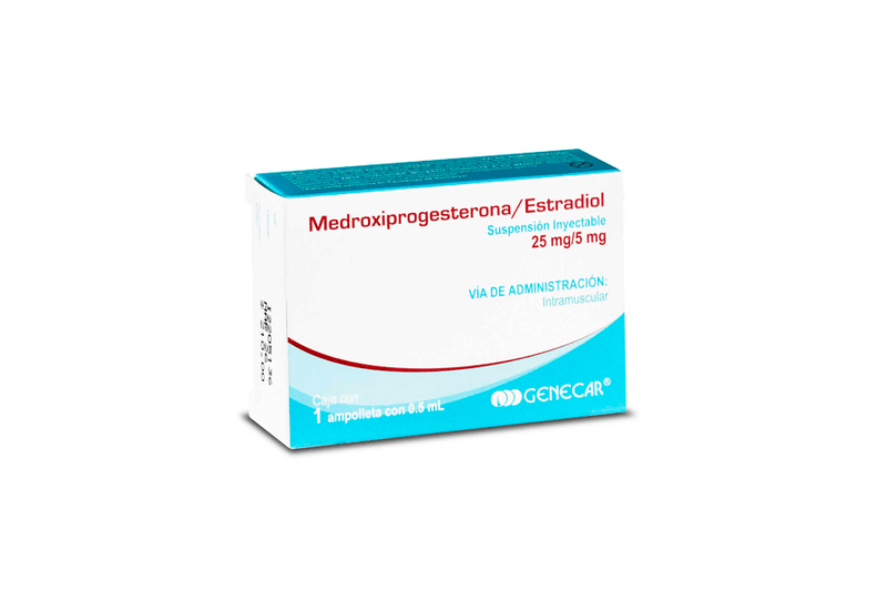 medroxiprogesterona/estra 1amp s/jer