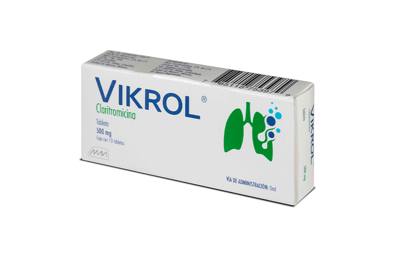 claritromicina 500mg 10Tab