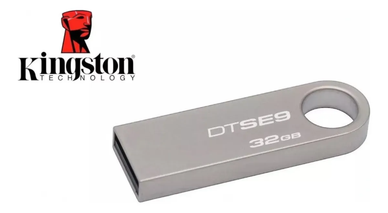 kingston  usb 32gb metalico