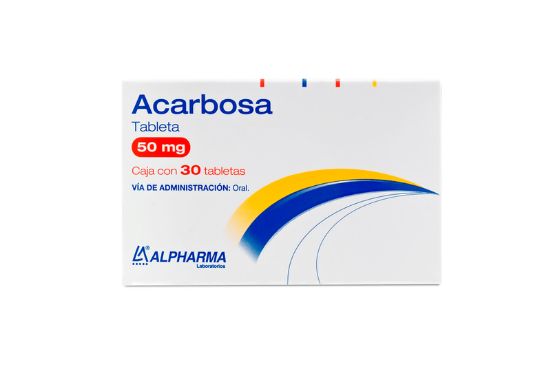 acarbosa 50mg 30Tab
