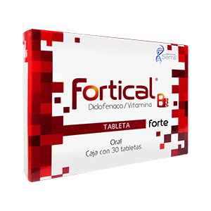 diclofenaco/compljo b 30 Tab fortical b forte