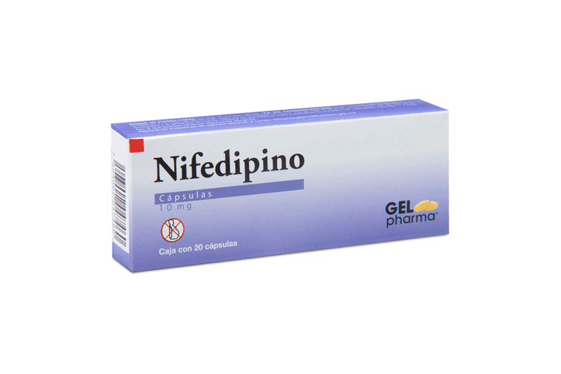 nifedipino 10mg 20cap