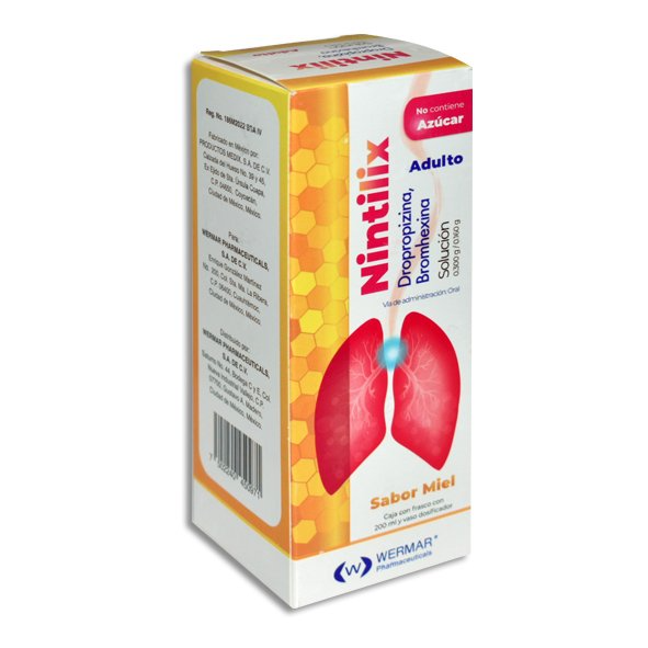 dropropizina/Bromhexinahexina ad 200ml nintilix