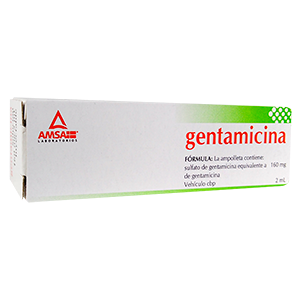 gentamicina 160mg 1amp