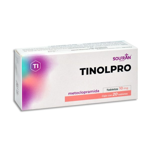 metoclopramida 10mg 20Tab tinolpro