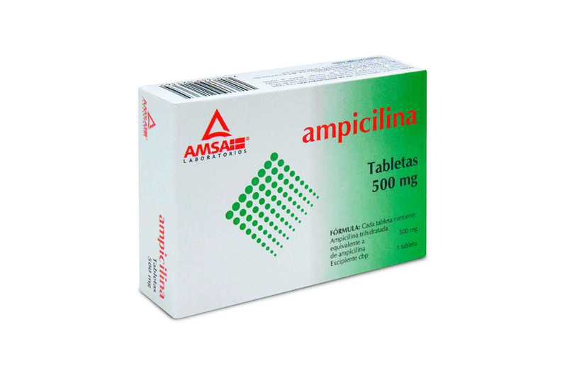 Ampicilina 500 mg 20Tab