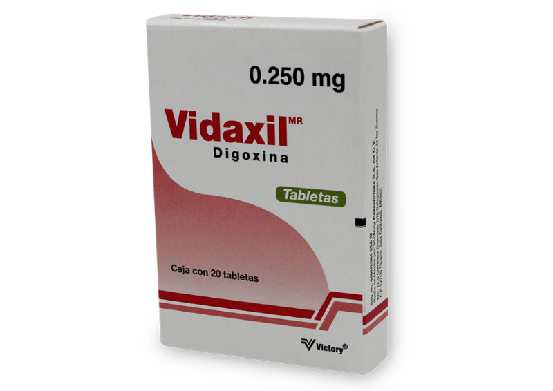 digoxina 0.250mg 20Tab