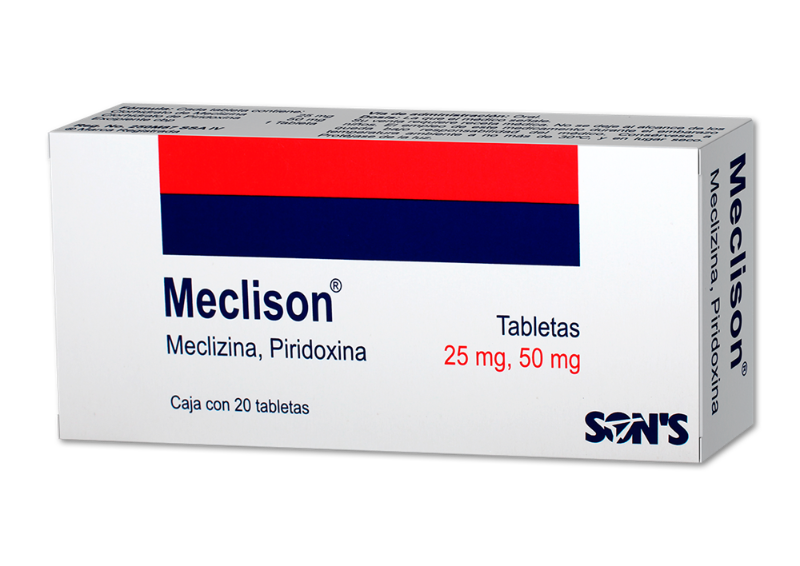 meclizina/piridoxina 10Tab meclison