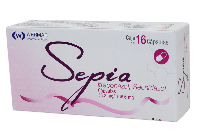 itraconazol/secnidazol 16cap