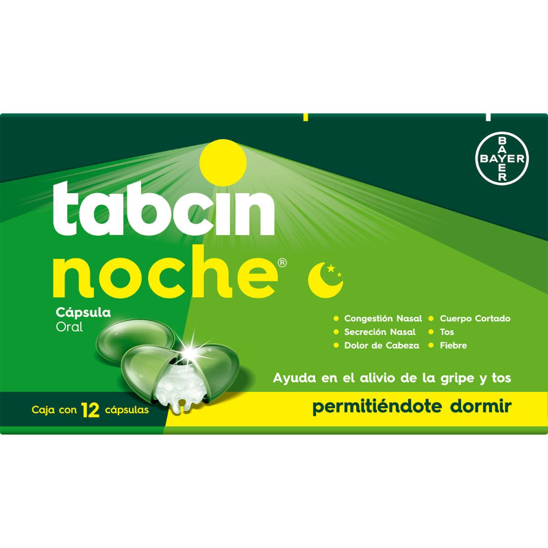 Tabcin noche 12cap