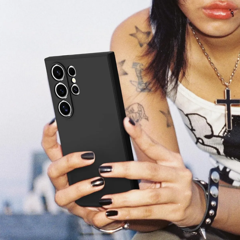 samsung s23 ultra funda de silicon