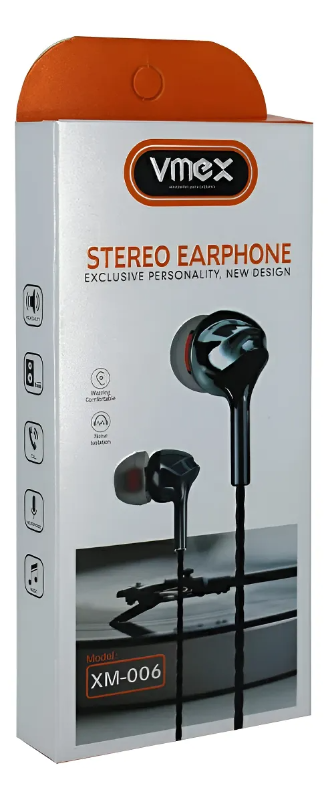 Adifonos negros xm-006