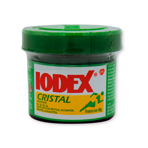 iodex 60g ungüento cristal