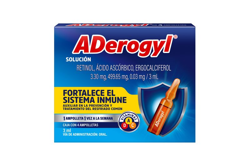 aderogyl oral 3ml 5 amp