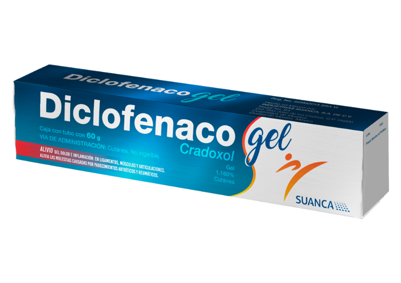 diclofenaco gel 1.16% 60gr