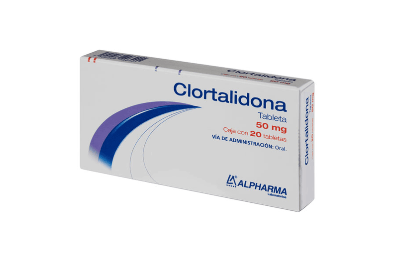 clortalidona 50mg 30Tab