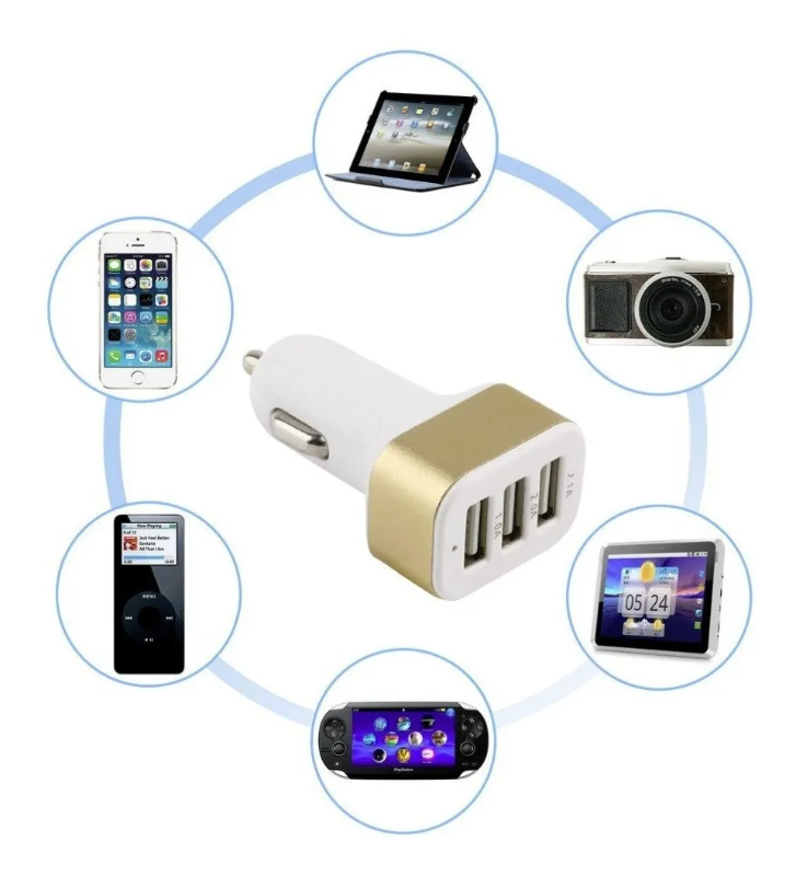 cargador para auto tc-2001