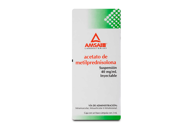 metilprednisolona 40mg/1ml amp