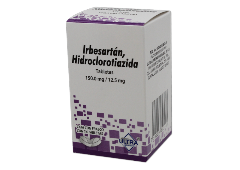 irbesartan/hidro 150/12.5mg 14Tab