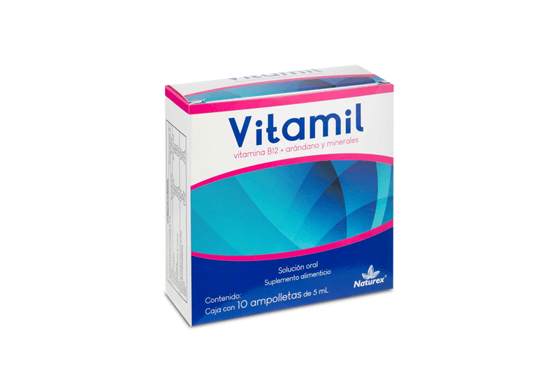 vitamina b12 arandano y minerales 5ml 10amp quimpaphil
