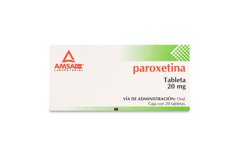 paroxetina 20mg 10Tab (3x2)