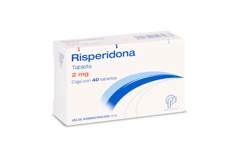 risperidona 2mg 40Tab