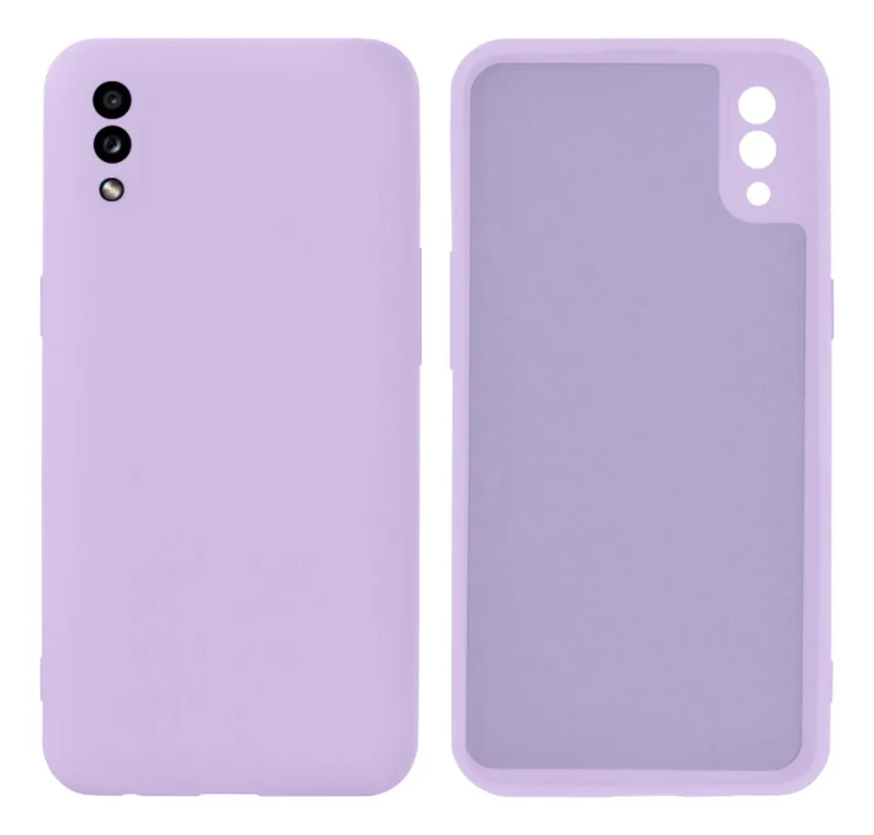 samsung a02 funda de silicon