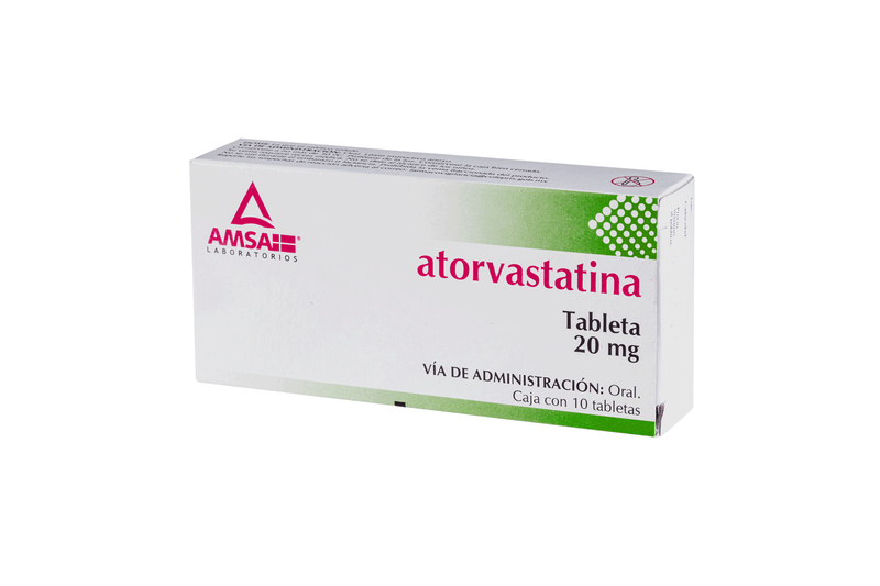 Atorvastatina 20mg 10Tab