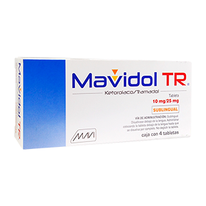 ketorolaco/tramadol 10/25mg 4Tab sub