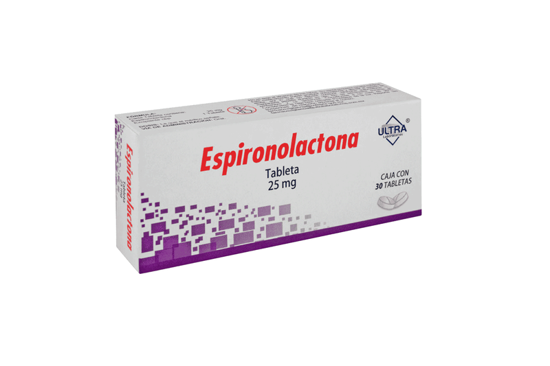 espironolactona 25mg 30Tab
