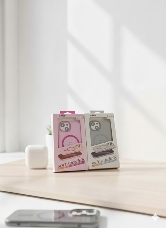 iphone ip 14 funda magsafe soft + mica