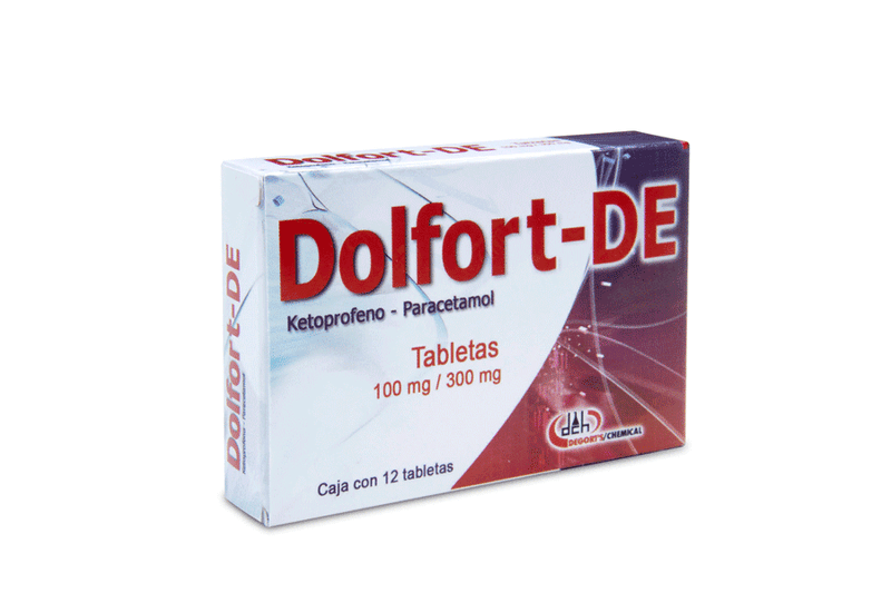 ketoprofeno/paracetamol 100mg 12cap