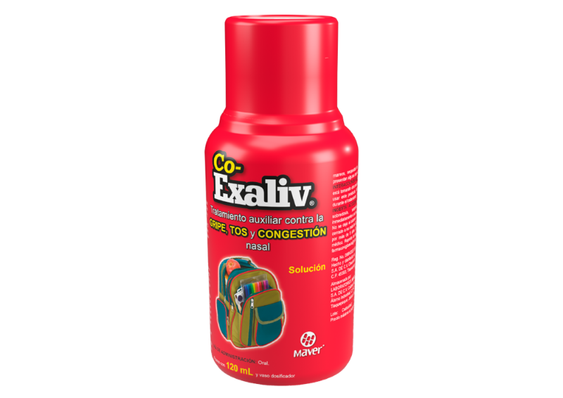 paracetamol/guaif/fenil/clorf inf 120ml jbe co exaliv