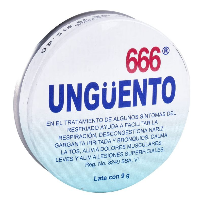 ungüento 666 lata 9g