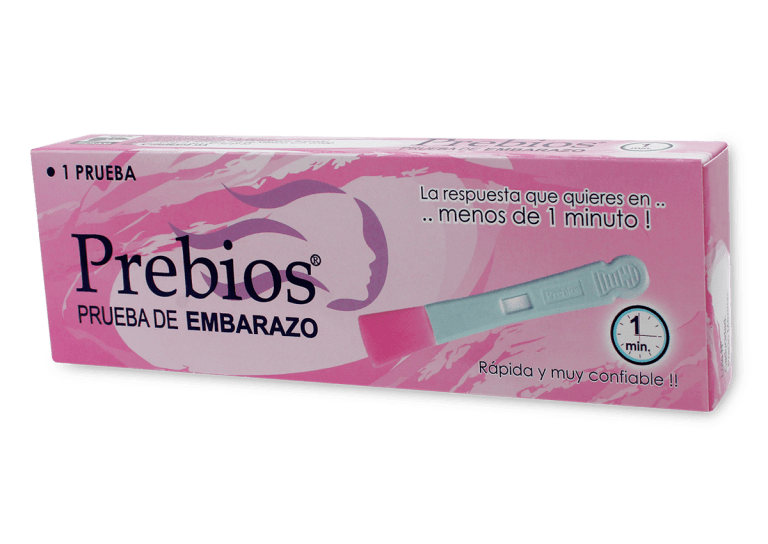 prueba de embarazo prebios