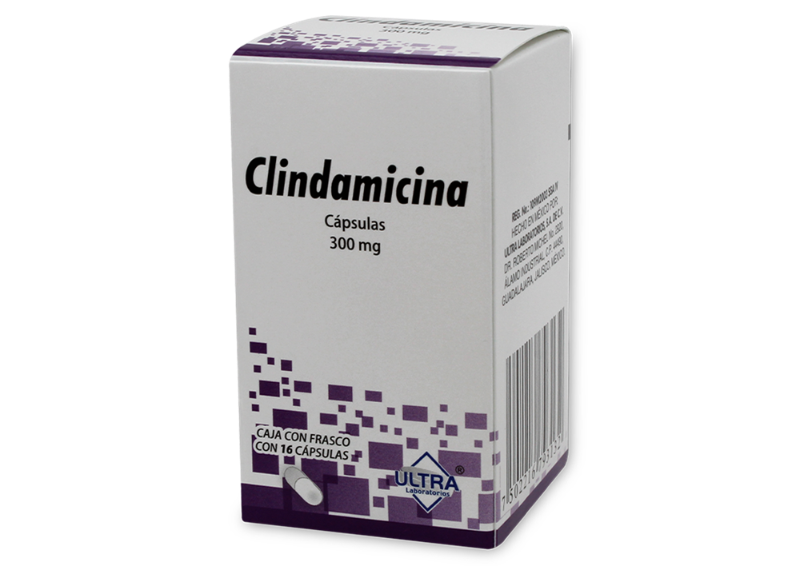 clindamicina 300mg 16cap