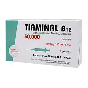 tiaminal-b12 50000u jga5x3ml