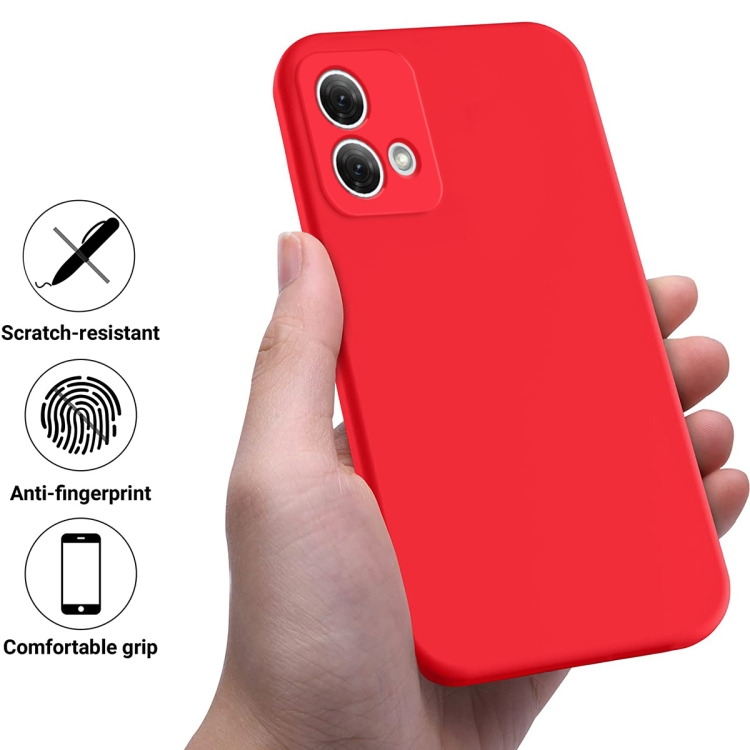 moto G84 funda de silicon
