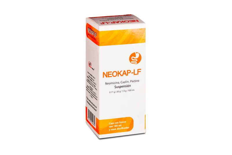 neomicina/caoli/pectin 180ml susp neokap-lf