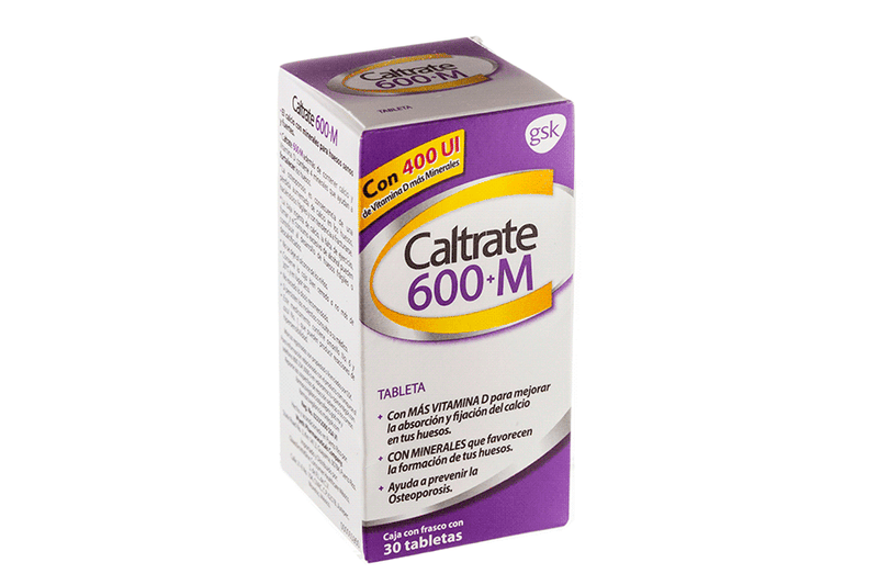 caltrate 600+m 30Tab