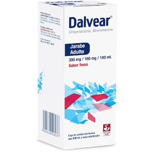 dalvear 300/160mg adu fsa jbe 200ml