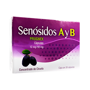 senosidos 8.6mg concentrado 30 cap prugnex